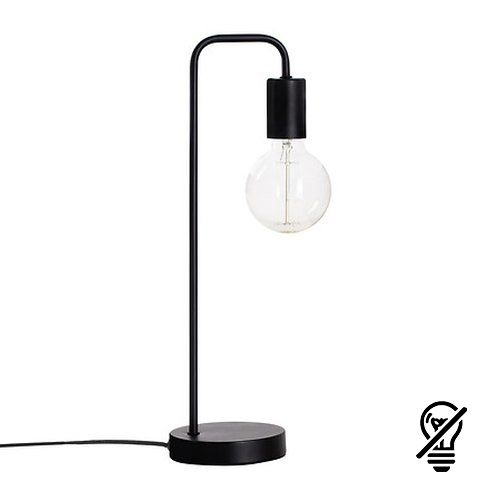 ATMOSPHERA Lampe à poser E27 KELI 230V hauteur 45cm noir