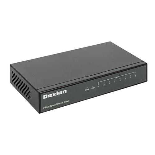BATILEC Switch 8 ports RJ45 1 GIGABIT