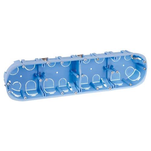 EUROHM XL PRO Boite encastrement quadruple pour cloison sèche P40 E71