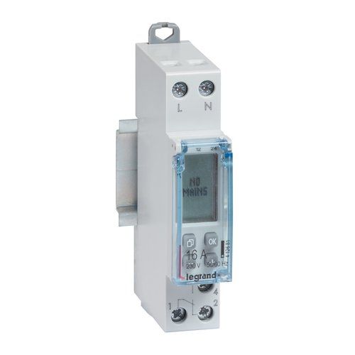 LEGRAND Interrupteur horaire 16A monophasé hebdomadaire 1 module