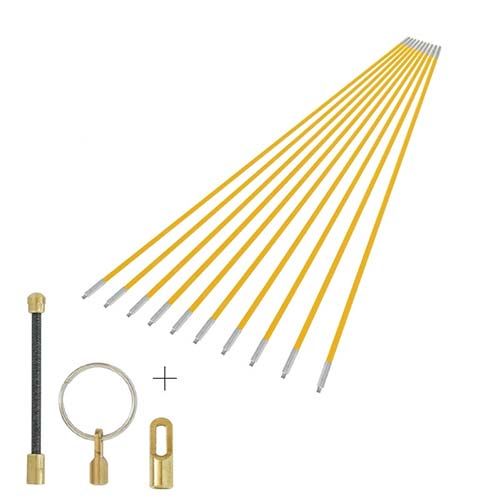 TARAVELLO Jeu de 10 baguettes tire-fils avec accessoires