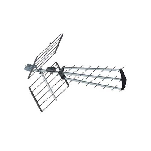 TONNA Antenne extérieure UHF AZUR Trinappe Filtrée 5G 1,5m